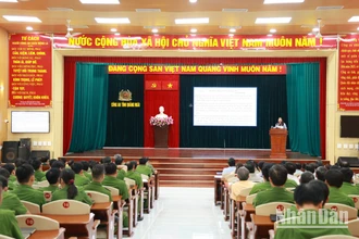 Hội nghị tập huấn công tác nhân quyền tỉnh Quảng Ngãi năm 2024. (Ảnh: BTC)