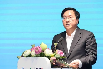Ông Trần Duy Đông phát biểu tại một hội thảo. (Ảnh: Bộ Kế hoạch-Đầu tư).