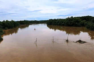 Mực nước trên sông Bút-chi tiêu của sông Mã thuộc huyện Hoằng Hóa, tỉnh Thanh Hóa.