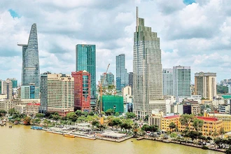 Thành phố Hồ Chí Minh hướng đến mục tiêu phát triển xanh, bền vững. (Ảnh Hoàng Triều) 