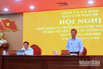Quang cảnh hội nghị.
