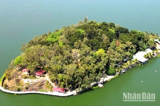 Đảo Ó nằm giữa lòng hồ Trị An được Công ty Cường Thuận IDICO kinh doanh du lịch từ năm 2019 đến đầu tháng 3 thì bị buộc tạm dừng hoạt động.