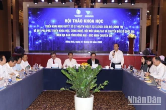 Quang cảnh Hội thảo khoa học.