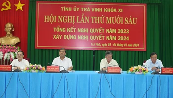 Hội nghị Ban Chấp hành Đảng bộ tỉnh Trà Vinh lần thứ 16.