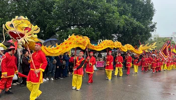 Làng quan họ Viêm Xá tại phường Hòa Long, thành phố Bắc Ninh là một trong 3 địa điểm làng nghề được chọn xây dựng sản phẩm OCOP du lịch. 