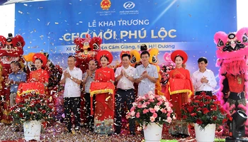 Chợ mới Phú Lộc chính thức khai trương ngày 27/9/2024.