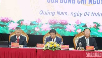 Quảng Nam tổ chức Hội thảo khoa học về “Cuộc đời và sự nghiệp hoạt động cách mạng của đồng chí Nguyễn Trác”.