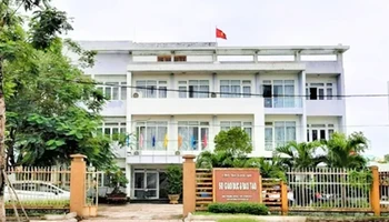 Trụ sở của Sở Giáo dục và Đào tạo Quảng Nam, nơi xảy ra nhiều sai phạm trong mua sắm thiết bị dạy ngoại ngữ do AIC thực hiện.