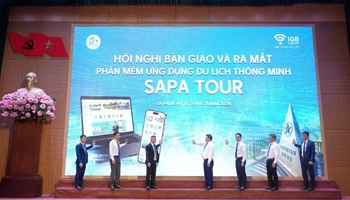 Ra mắt phần mềm ứng dụng du lịch thông minh Sapa Tour.