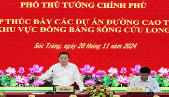 Phó Thủ tướng Trần Hồng Hà phát biểu chỉ đạo hội nghị.