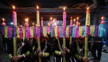 [Ảnh] Lễ cấp sắc 7 đèn của người Dao đỏ ở Lào Cai