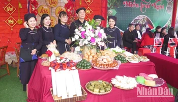 Các đơn vị tham gia hội thi "Hương sắc ẩm thực xứ Lạng" Xuân Giáp Thìn 2024.