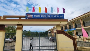 Trường Trung học cơ sở Văn Phú, xã Văn Phú, huyện Sơn Dương, Tuyên Quang.