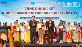 Quán quân Cuộc thi hùng biện tiếng Trung toàn quốc-Đà Nẵng 2024.