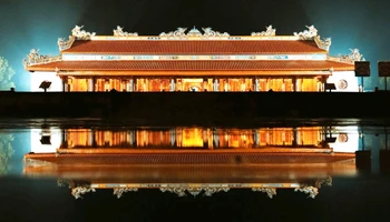 Lần đầu tiên một di tích văn hóa thuộc di sản thế giới UNESCO ở Việt Nam đạt chuẩn công trình xanh-Điện Thái Hòa. (ảnh: Di tích Huế)