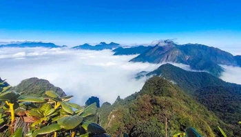 Vẻ đẹp thiên nhiên hùng vĩ là lợi thế lớn của du lịch Lai Châu. (Ảnh: THU HÀ)