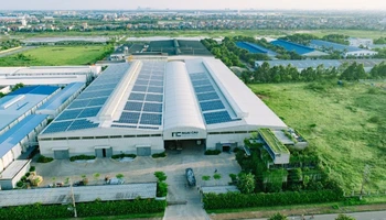 Doanh nghiệp lắp đặt hệ thống điện mặt trời áp mái để tiết giảm chi phí tiền điện. 