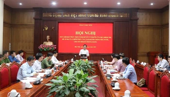 Quang cảnh hội nghị.
