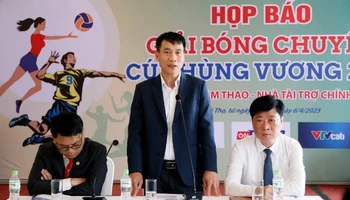 Tổng Thư ký Liên đoàn Bóng chuyền Việt Nam Lê Trí Trường khẳng định Giải bóng chuyền Cúp Hùng Vương là một trong những giải đấu có chuyên môn cao. 