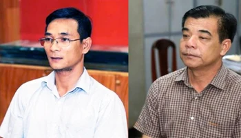 Cơ quan Công an làm việc với Thắng và Chí.
