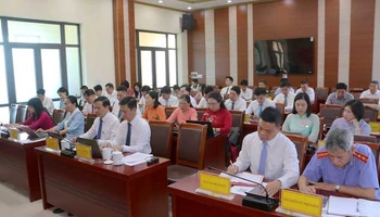 Kỳ họp thứ 25 Hội đồng nhân dân huyện Cô Tô.