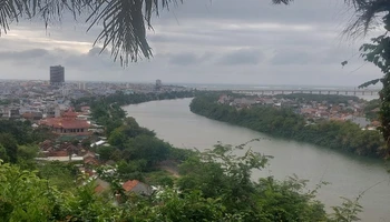 Một góc thành phố Tuy Hòa, tỉnh Phú Yên.