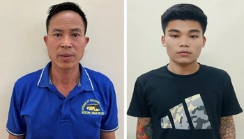 Hai nghi can Đào Văn Phụ và Nguyễn Hữu Khương.