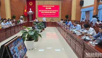 Quang cảnh hội nghị.