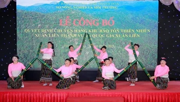 Xuân Liên được chuyển hạng thành Vườn quốc gia.
