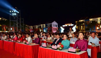 Đại biểu dự lễ khai mạc Năm du lịch Tuyên Quang 2025.