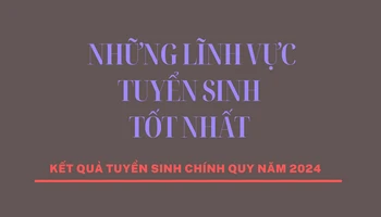 [Infographic] Những lĩnh vực tuyển sinh tốt nhất năm 2024