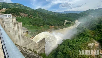 Thủy điện Đắc Rinh là công trình thủy điện lớn nhất của tỉnh Quảng Ngãi, tiếp giáp các tỉnh Quảng Nam và Kon Tum.