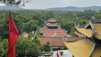 Toàn cảnh Khu di tích văn hóa-lịch sử Côn Sơn-Kiếp Bạc (tỉnh Hải Dương)