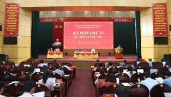 Kỳ họp có sự đồng thuận cao về nội dung các nghị quyết. (Ảnh: TUẤN SƠN)