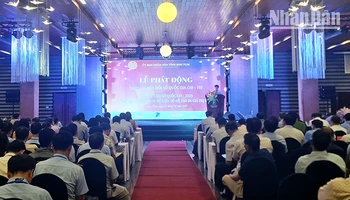 Quang cảnh Lễ phát động.