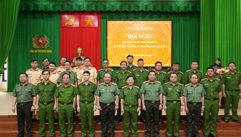 Công an Bình Thuận lập các tổ công tác.