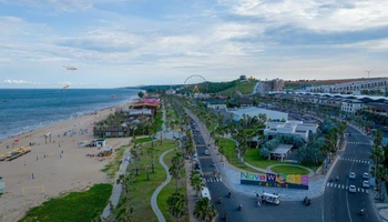 Một phần của Tổ hợp Khu du lịch thung lũng Đại Dương.