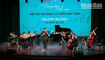 Chương trình hoà nhạc của Hiệp hội Âm nhạc cổ điển New York.
