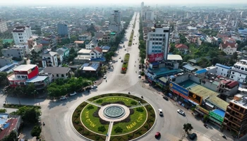 Một góc thành phố Nam Định. (Ảnh: VIẾT DƯ)