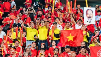 Sự cổ vũ của người hâm mộ là nguồn động lực lớn để đội tuyển Việt Nam thi đấu tốt. 