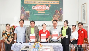 Ra mắt chương trình "Cam xanh nghĩa tình".