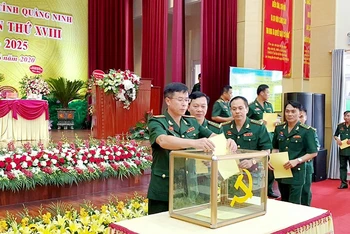 Đại hội đại biểu lần thứ XVIII nhiệm kỳ 2020-2025 Đảng bộ Bộ đội Biên phòng.