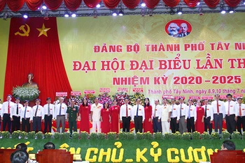 Hoàn thành đại hội điểm trên cơ sở của Tỉnh ủy Tây Ninh