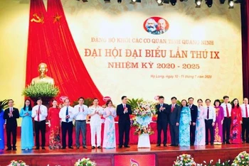 Ban chấp hành Đảng ủy Khối cơ quan tỉnh Quảng Ninh nhiệm kỳ 2020-2025. 