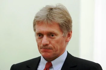 Phát ngôn viên của Tổng thống Nga D. Peskov. (Nguồn: AFP)