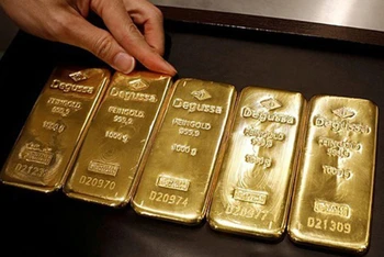 Giá vàng đang ở vùng tích lũy. (Ảnh minh họa: Reuters)