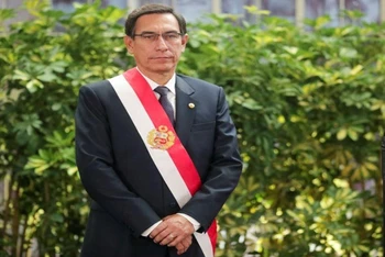 Tổng thống Peru Martin Vizcarra. (Ảnh: Reuters)