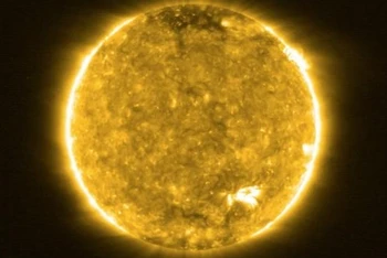 Một cái nhìn toàn cảnh mặt trời do tàu Solar Orbiter chụp vào ngày 30-5.