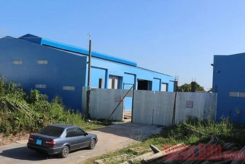 Nhà kho trên khu đất chuyển mục đích sử dụng của doanh nghiệp Xuân Đào (TP Bạc Liêu) không đúng chủ trương của Ban Thường vụ Tỉnh ủy và UBND tỉnh Bạc Liêu.