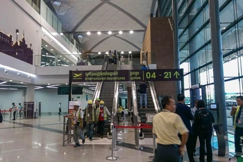 Cambodia tăng cường năng lực phòng chống dịch tại sân bay( Ảnh: Fresh News)